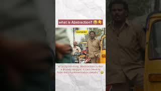 Ithu than guys Abstraction 🤧😂 java abstraction bloodybeggar [upl. by Lose148]