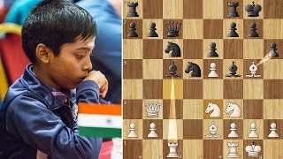 Praggnanandhaa Beats a 2700 GM iomchess [upl. by Orrin]