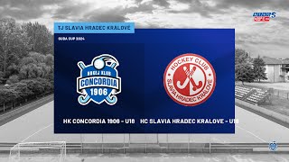 U18  SUDA CUP 2024  HK Concordia 1906  HC Slavia Hradec Kralove [upl. by Reinhold]