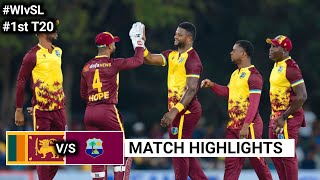 Sri Lanka vs West Indies 1st T20 Highlights 2024  SL vs WI 2024  sl vs wi 1st t20 2024 Highlights [upl. by Aniara]