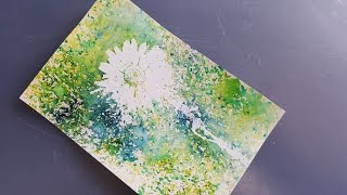 Simple Techniques using Brusho Crystal Colours [upl. by Ained10]