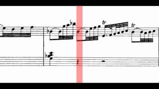 Scarlatti  Toccata No7 Scrolling [upl. by Colvert]