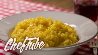 How to Make Risotto Alla Milanese  Recipe in description [upl. by Miller]