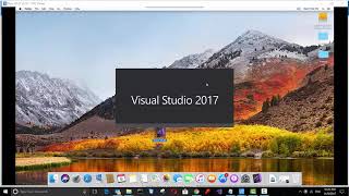 Connect visual studio to mac to build Xamarin iOS Apps  November 2017 English [upl. by Ameen]