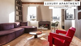 Paris Duplex Apartment For Rent One Bedroom  7th District Avenue Villars École Militaire  61732 [upl. by Eselehs]