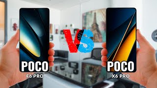 Poco F6 Pro Vs Poco X6 Pro  Full Comparison [upl. by Schiffman]