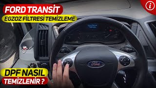 BİLGİLEN 1  EGZOZ FİLTRESİ NASIL TEMİZLENİR   FORD TRANSİT EGZOZ FİLTRESİ TEMİZLEME [upl. by Axe]