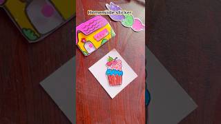 DIY homemade icecream 🍦 stickers shorts satisfying kids [upl. by Ruvolo592]