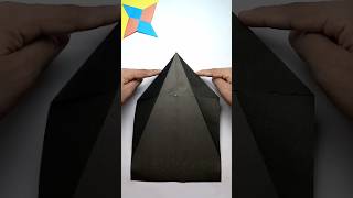 How to Make Jet Paper Plane origami paperplane shorts [upl. by Clover]