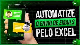 Como Automatizar o Envio de Emails pelo Excel sem VBA [upl. by Eleazar]