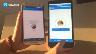 SHAREit Tutorial How to transfer files from Android to WindowsPhone [upl. by Ailekahs]