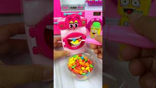 Satisfying with Unboxing Miniature Washing Machine Set Toys Kitchen Eating Candy ASMR Videos [upl. by Madalyn150]