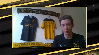 Livingston fans send good luck messages to team ahead of Betfred Cup final against St Johnstone [upl. by Sidwell525]