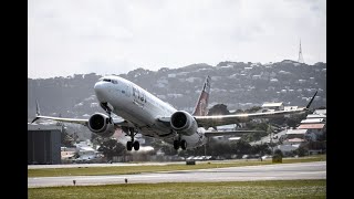 3 Minutes of AWESOME Landings at the windiest airport on EARTHWELLINGTON AIRPORT [upl. by Sharlene]