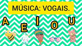 Música vogais Educação infantil [upl. by Eiramanel237]