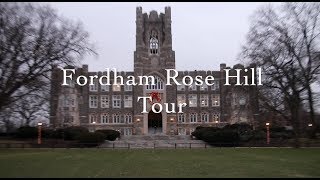 Fordham University Campus Tour Rose Hill [upl. by Notsahc627]