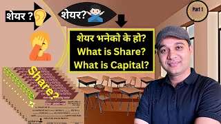 What is Share शेयर भनेको के हो What is Capital Share Bhaneko Ke Ho Capital Bhaneko Ke Ho [upl. by Norb499]