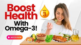 Omega3 Foods  Foods to Eat to Prevent Heart Attack and Stroke [upl. by Amat]