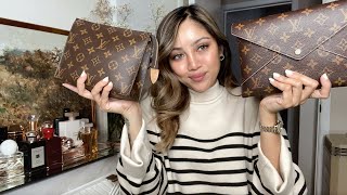 LV TOILETRY 19 amp POCHETTE COMPARISON [upl. by Atilef]