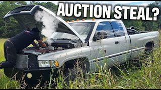 Will it start We bought a RARE TRUCK at auction for CHEAP [upl. by Pass531]