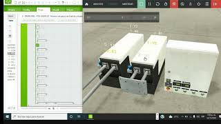 2 PRENSA ELECTRONEUMÁTICA FULL SIMULACIÓN ENTRE SOMACHINE GRAFCET EXPERT Y FACTORI IO [upl. by Algar728]