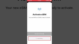 ios KDDISB code EN eSIM initial settings by activation code mp4 [upl. by Oht44]