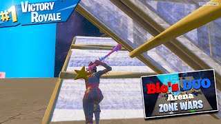 BIOS ZONE WARS  DUO ARENA GAMEPLAY  HANDCAM FORTNITE CREATIVE [upl. by Oiruam]