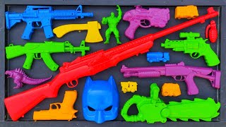 Membersihkan Nerf Ak47 Assault Rifle Shotgun Sniper Rifle Glock Pistol M16 Nerf gun Eps 113 [upl. by Uolyram]