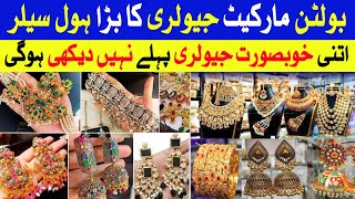 Bolten Market Famous Jewellery  Wholesale Market in Karachi  Haseen jewellery collection 2024 [upl. by Lat624]