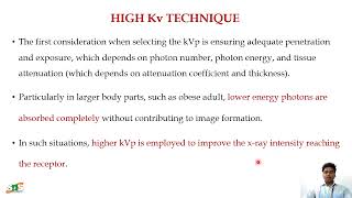 High KV Technique [upl. by Adalbert]