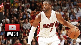 Dwyane Wade Full Highlights vs Wolves 20141108  25 Pts 8 Ast Schools Wiggins [upl. by Atinaw]