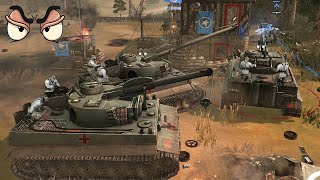 Company of Heroes  BergetigerHummel Strategie mit unerwarteten Twist [upl. by Morrison932]