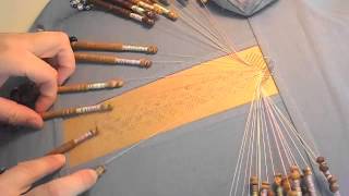 Video 72 Bobbin Lace [upl. by Lipski495]