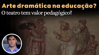 Arte dramática na educação Rafael Falcón Animus Loquendi [upl. by Ehcropal]