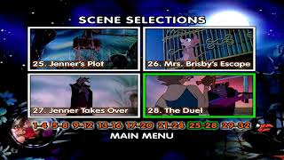 The Secret of NIMH 1998 DVD Menu Walkthrough HQ [upl. by Verneuil]