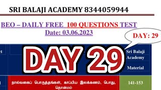 DAY29BEOTNTET SYLLABUS LINEDAILY FREE 100 QUESTIONS [upl. by Imtiaz]