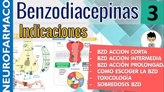 INDICACIONES DE LAS BENZODIACEPINAS SOBREDOSIS Toxindromes BZD de Acción Intermedia Prolongada3 [upl. by Alegnatal]