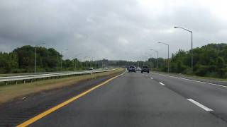 West Shore Expressway NY 440 Exits 1 to 9 northbound [upl. by Sherwood]