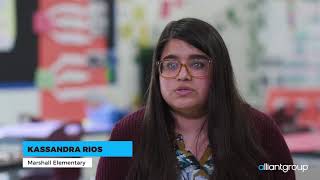 2020 Elementary Science Teacher Award Spotlight Kassandra Rios [upl. by Eidnalem486]