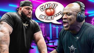 Ronnie Coleman REACTS to Big Boy Bakers WORLD RECORD Bench Press [upl. by Yatnuahs548]