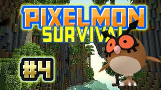 Pixelmon Survival Chapter 4  Hoothoot the owl [upl. by Romilda]