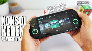 KONSOL GAME RETRO HANDHELD YANG KEREN DAN BANYAK FITURNYA  Unboxing amp Review TRIMUI Smart Pro [upl. by Hameerak]