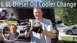 66L Diesel Oil Cooler Replacement [upl. by Cram]