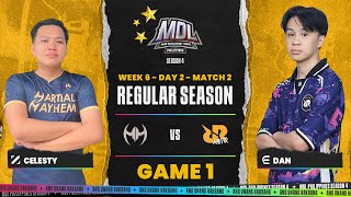 MDL PH S4  W6D2  RRQ VS MM  GAME 1 [upl. by Akeem]