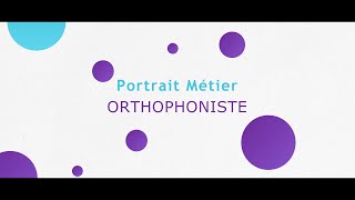 Portrait métier  orthophoniste [upl. by Anitsirhc]