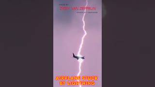 Is Being Struck by Lightning Really Dangerous for Airplanes shorts lightning [upl. by Ettenyl]