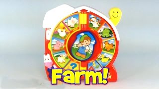 FisherPrice Classic Farmer Says See N Say 2003 Mattel Toys B7593 [upl. by Neroled]