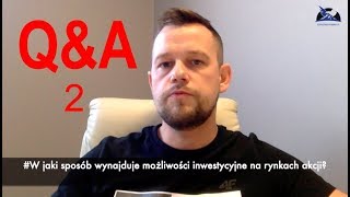 🎥🎙Jak szukać akcji do zakupu⁉️ Akcje GPW USA SP500 [upl. by Alex658]