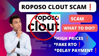 ROPOSO CLOUT SCAM ALERT  BEST SUPPLIER FOR INDIAN DROPSHIPPING [upl. by Analat641]