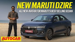 Maruti Suzuki Dzire review  New identity for Marutis bestselling sedan  Autocar India [upl. by Iaria]